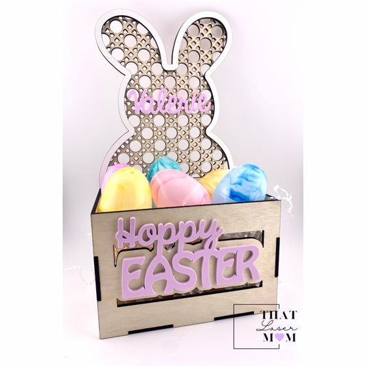 Personalized Easter Crate